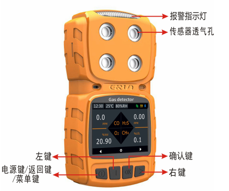便攜式擴(kuò)散型臭氧O3檢測(cè)儀